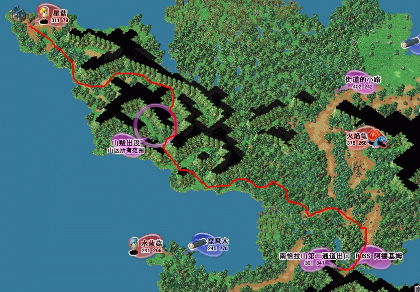 魔力宝贝怀旧40-50去哪练级快(魔力宝贝怀旧5060级练级地点)